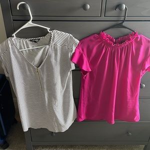 2-Pack Express Dress Shirts Small